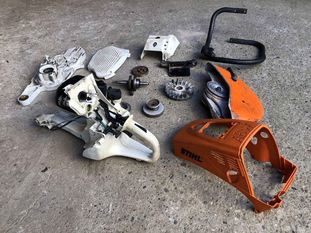 Pila spalinowa do betonu Stihl ts 700 800 wal oslona tarczy karter