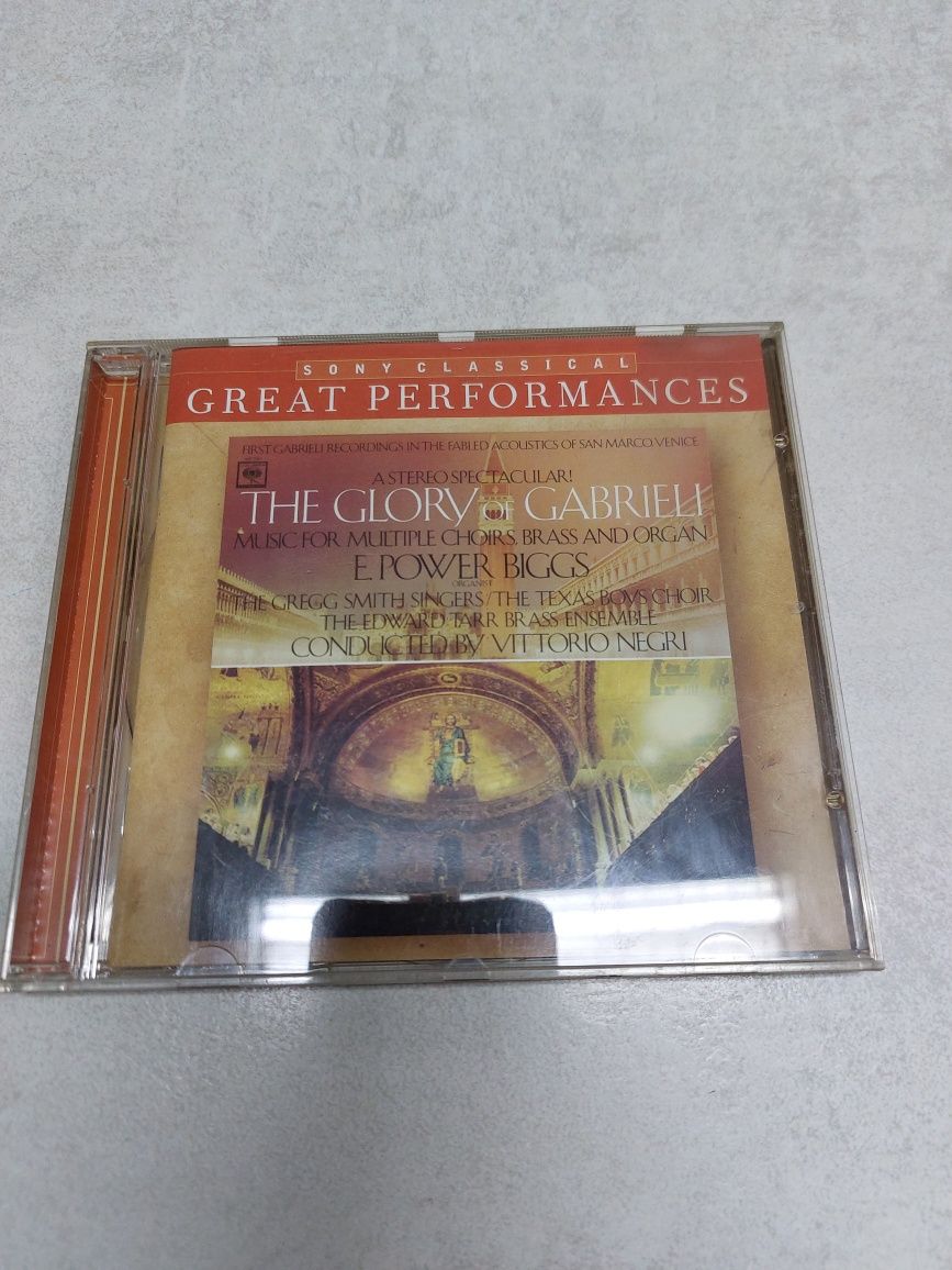 The glory of Gabrieli. Great performances. E. Power Biggs. CD