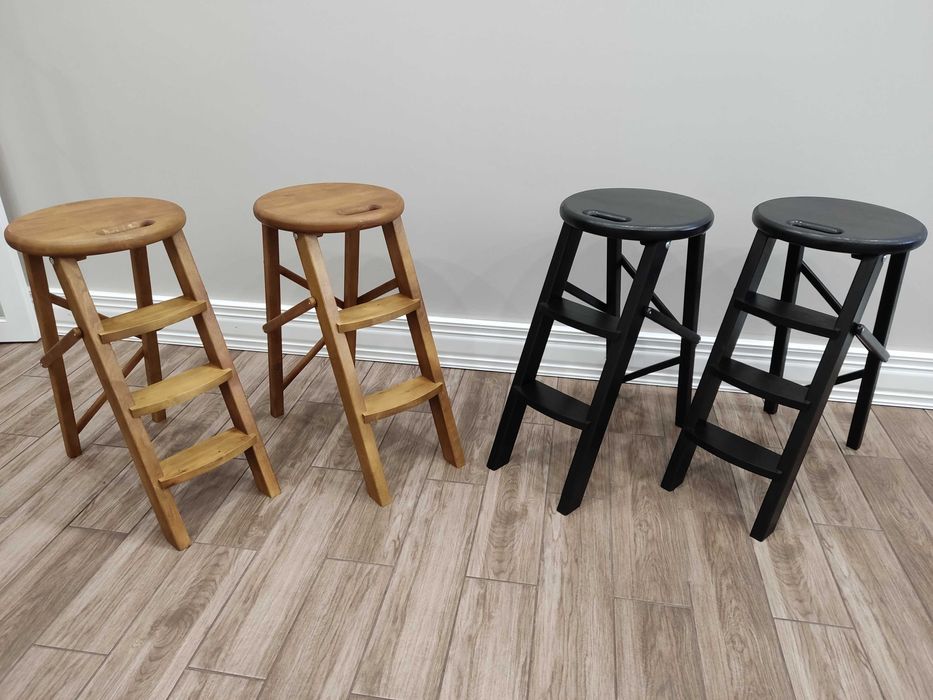 Складний барний стул - стремянка. Складний барний табурет - драбинка