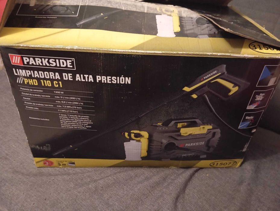 Maquina alta pressão