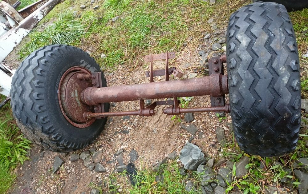 Os ośka koła balonowe hamowana z hamulcem