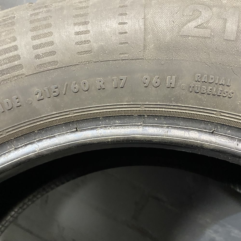 2шт пара 215/60 R17 Continental ContiEcoContact 5