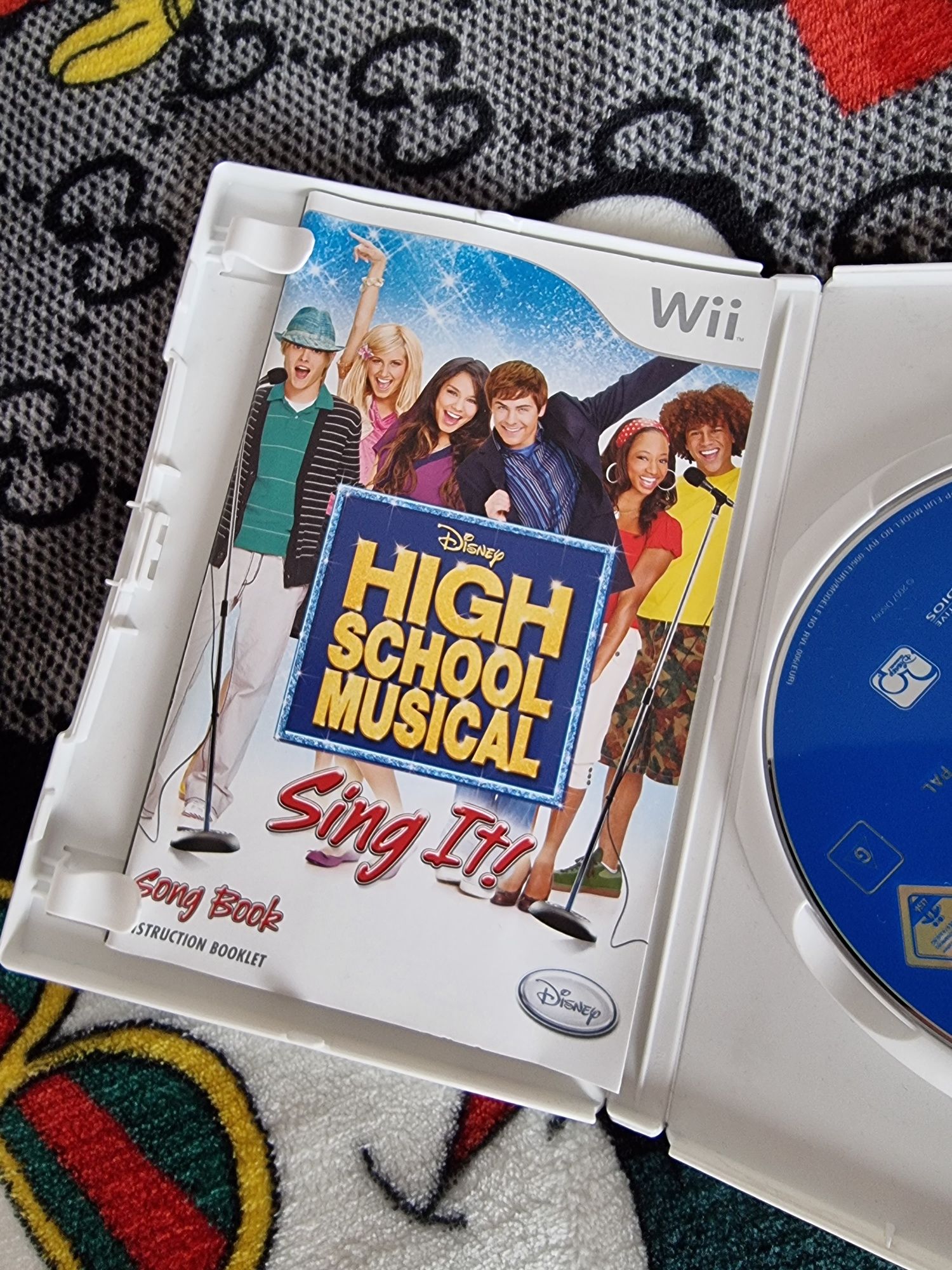 Gra wii nintendo "high school musical"