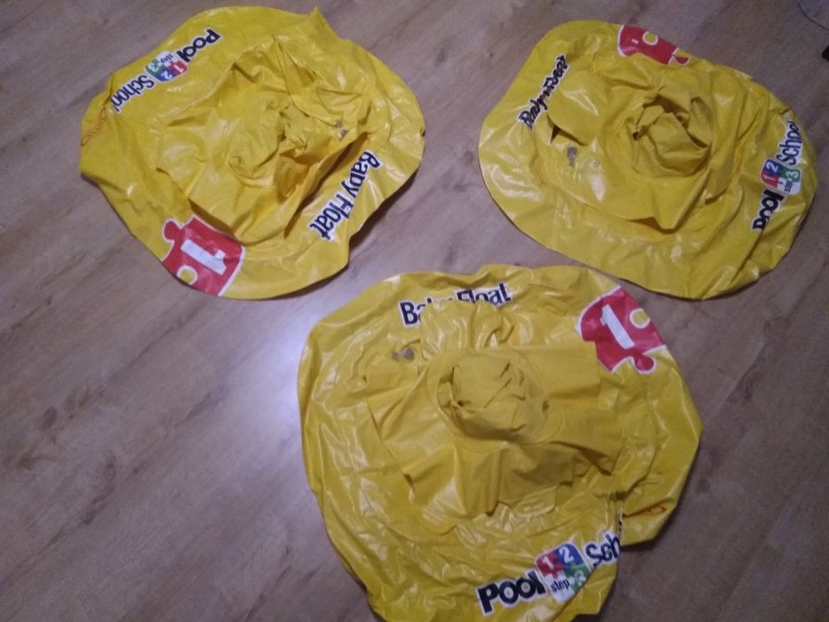 Koło siedzisko na basen lub morze dla dzieci trzy sztuki