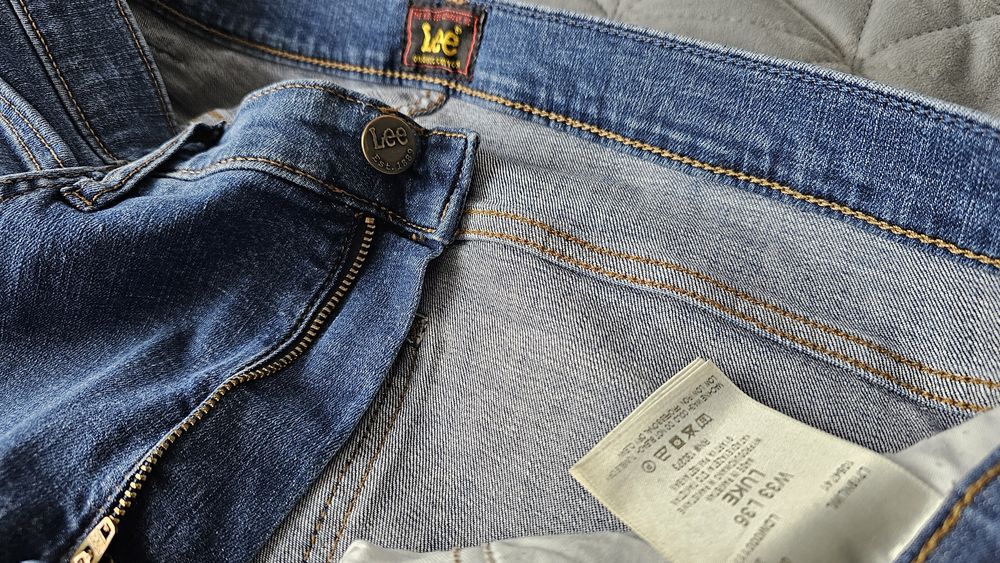 Spodnie LEE W33 L36 model LUKE jak nowe