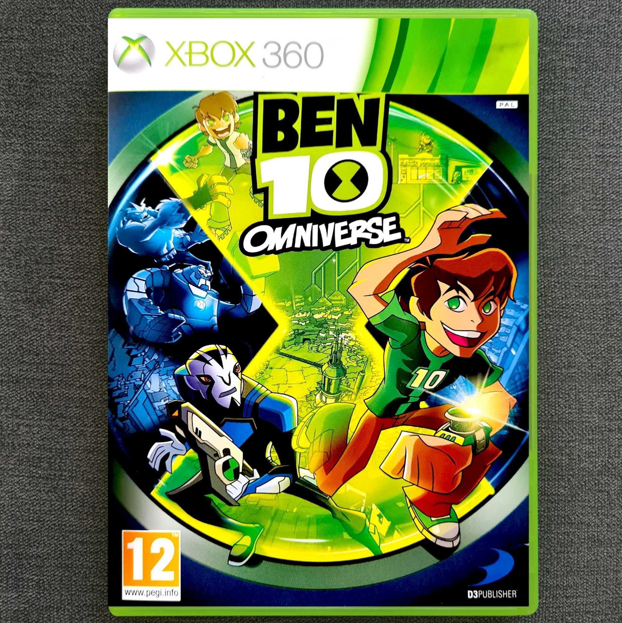 Ben10 Omniverse Xbox 360 Ben 10 Pudełkowa
