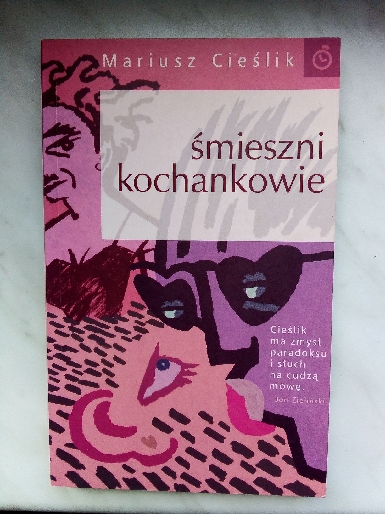 Książka "Śmieszni kochankowie" Mariusz Cieślik