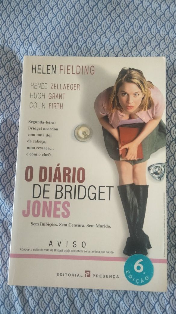 O livro " o diário de Bridget Jones"