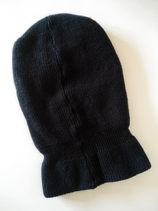 Вязаная мужская маска/балаклава