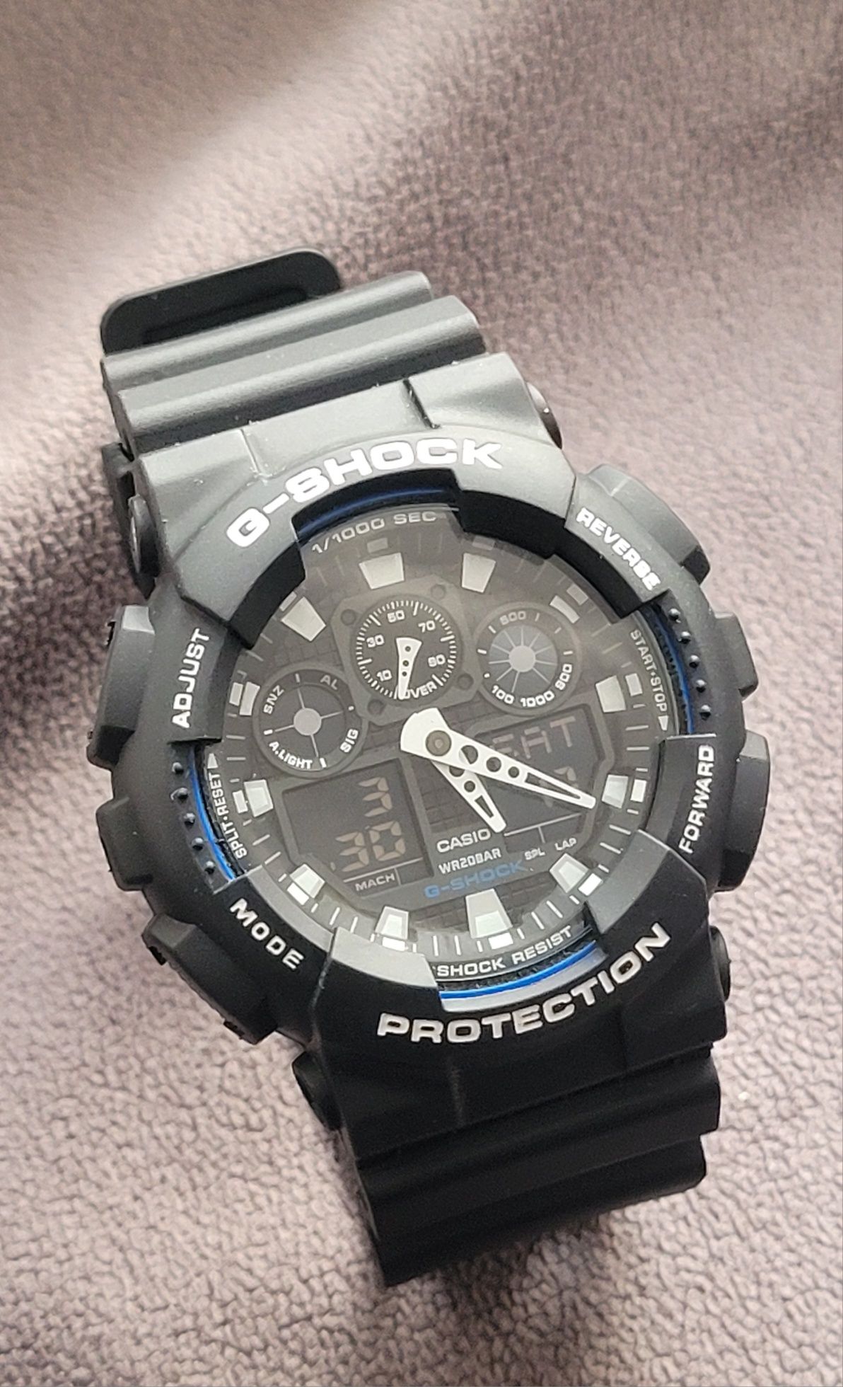 Оригінальний Годинник Casio G-SHOCK Classic GA-100B-7AER