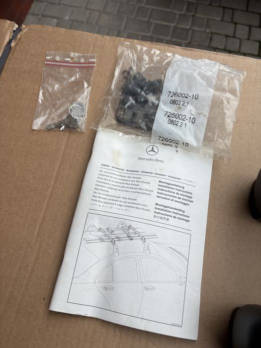 Нлве лижне кріплення Thule Deluxe 726 багажник лижний туле сноуборд