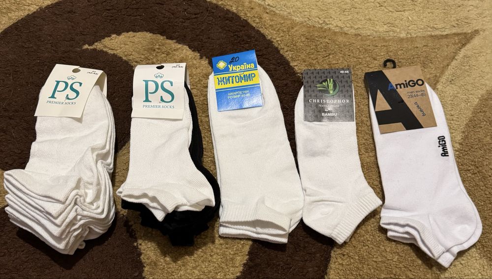 Шкарпетки з низькою посадкою (42-43)