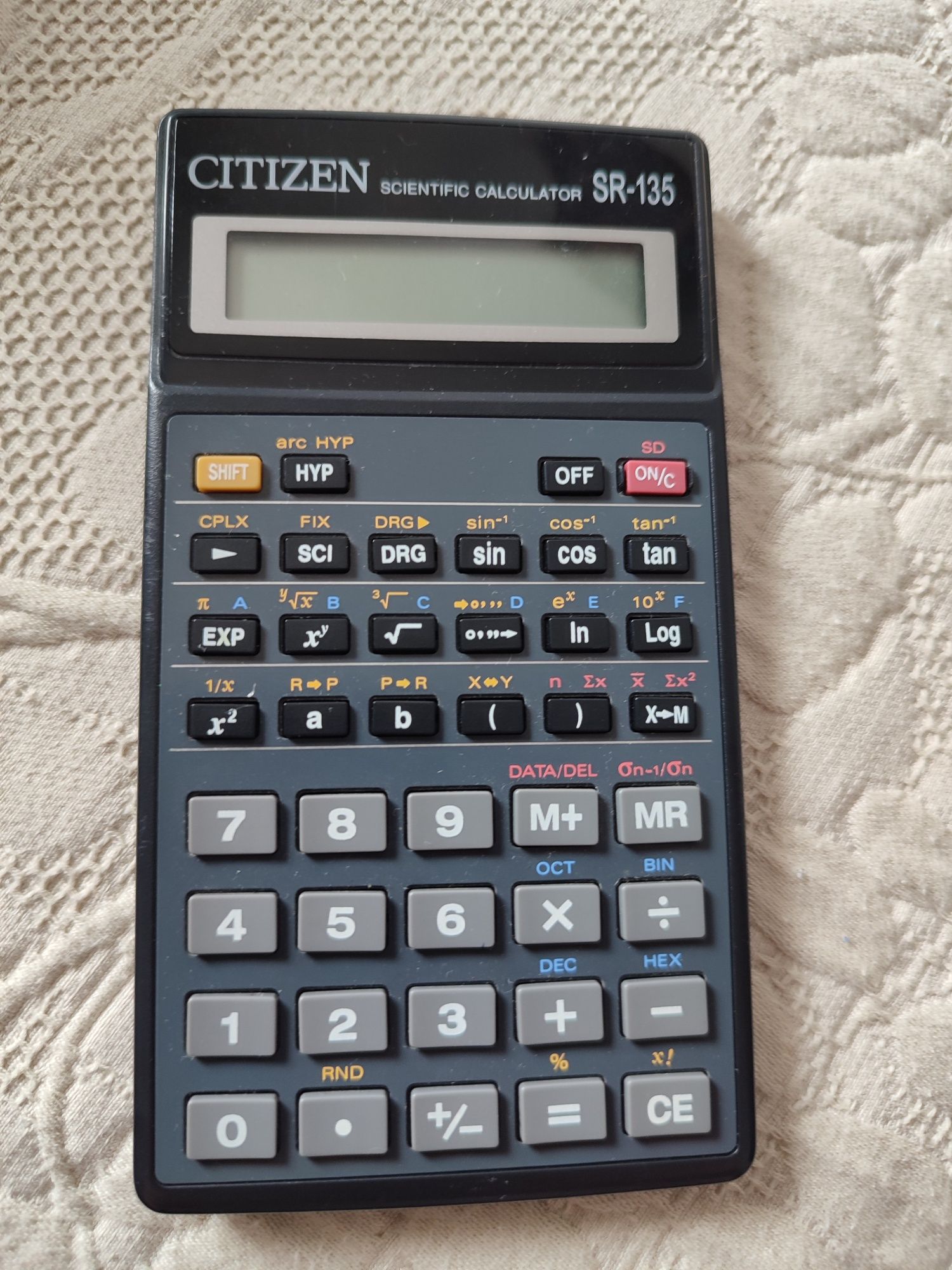 Calculadora Citizen SR-135