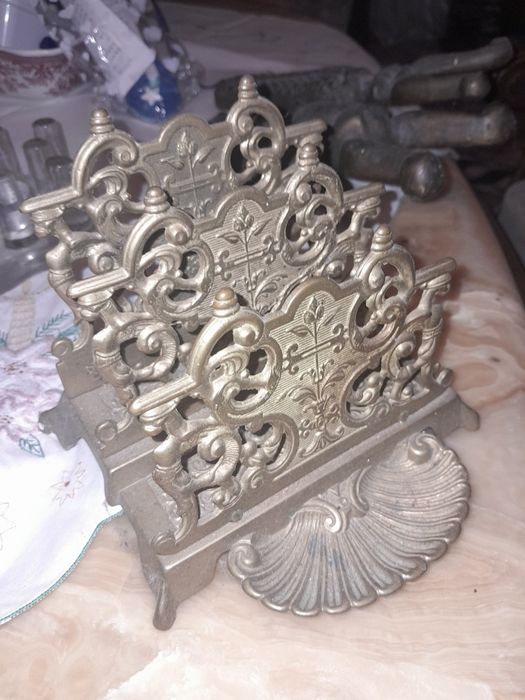 Mosiądz serwetnik antyk