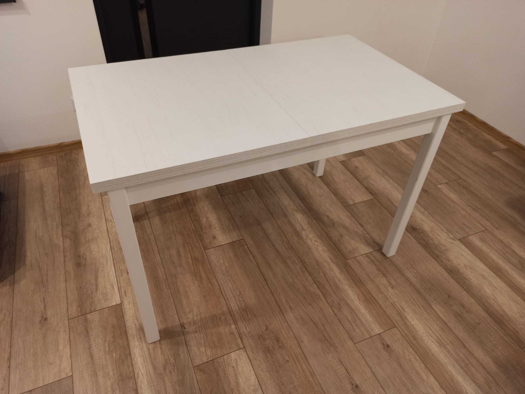 Stół rozkładany kuchnia / salon 70 x 120 x 78 cm biały