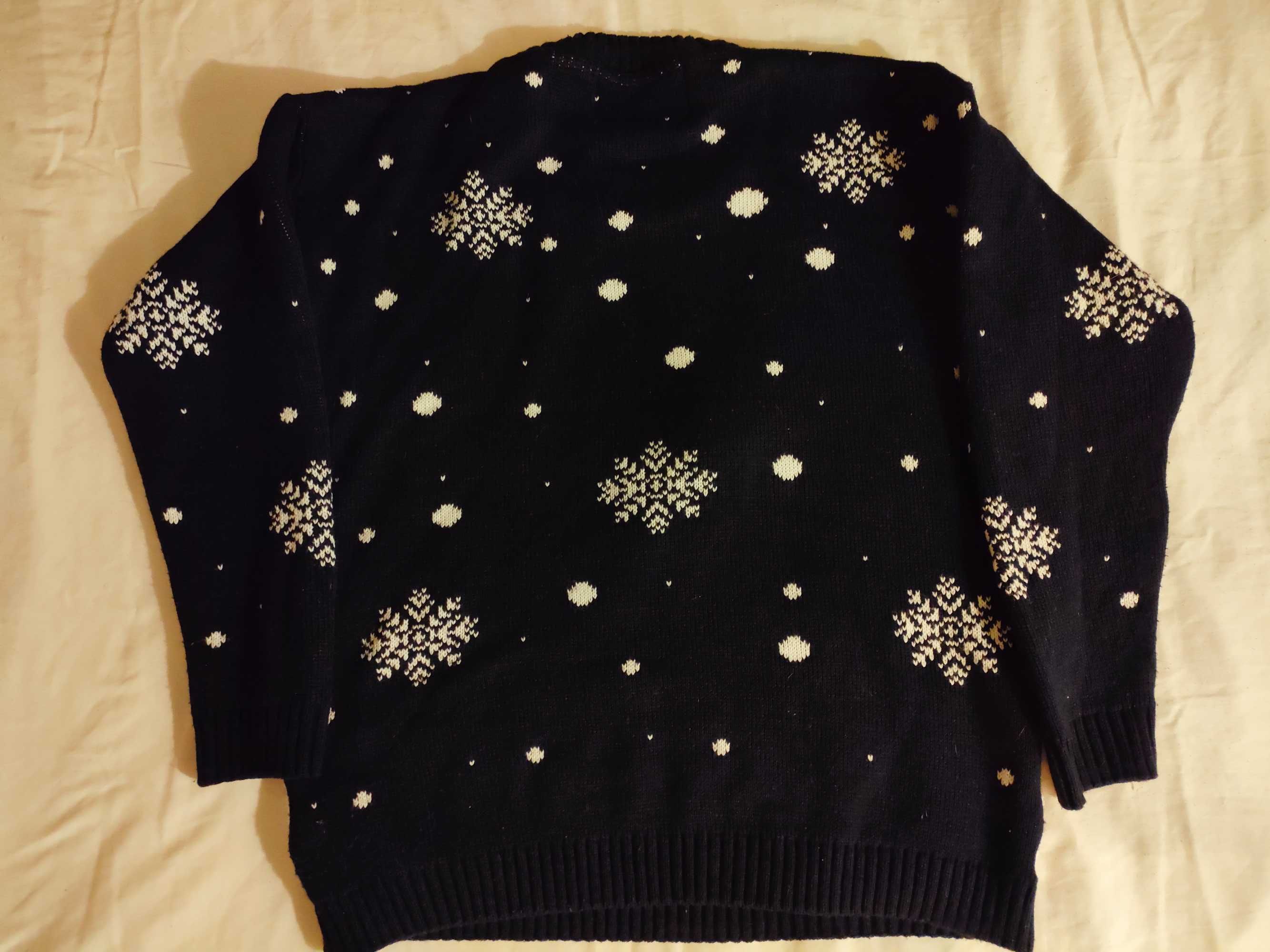 Atmosphere  sweter świąteczny, zimowy L
