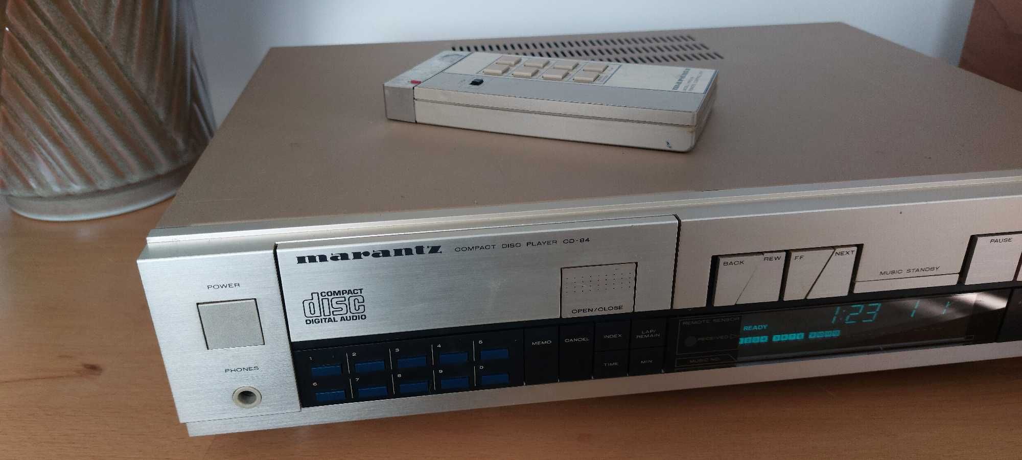 MARANTZ CD-84 + pilot ODTWARZACZ cd vintage