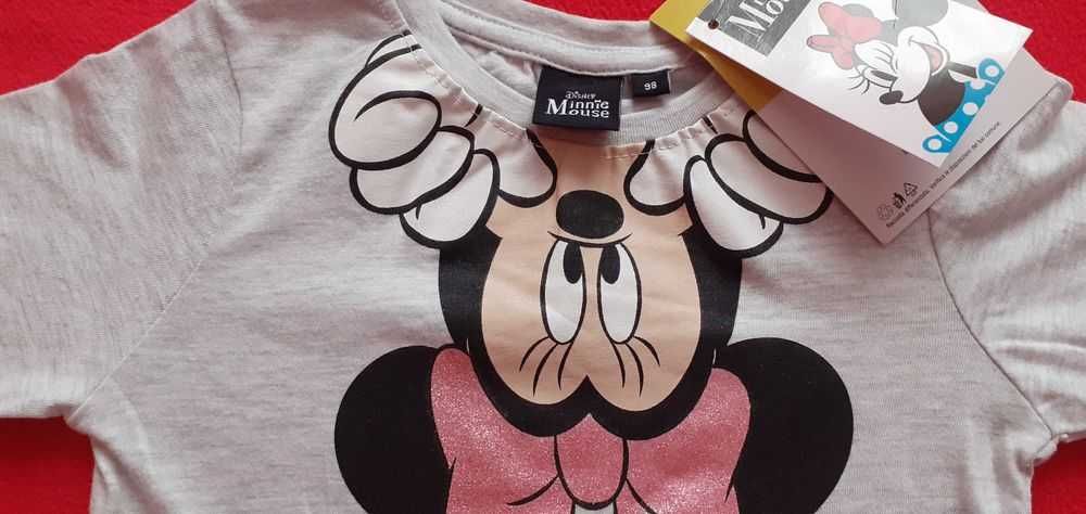Bluzka nowa z metką Myszka Minnie r.98