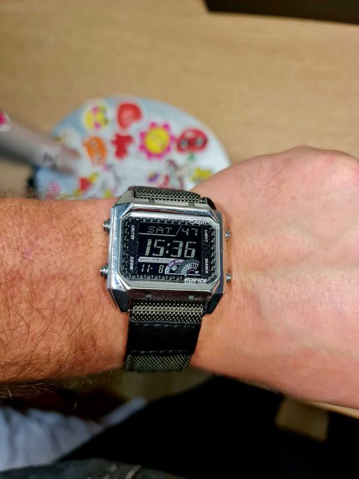 Casio edifice unikat 3 paski nowe