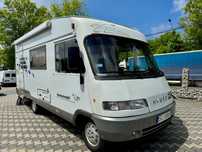 Hymer-Eriba Fiat Ducato  Samochód kempingowy kamper używany Hymermobil Fiat Ducato 2.5D
