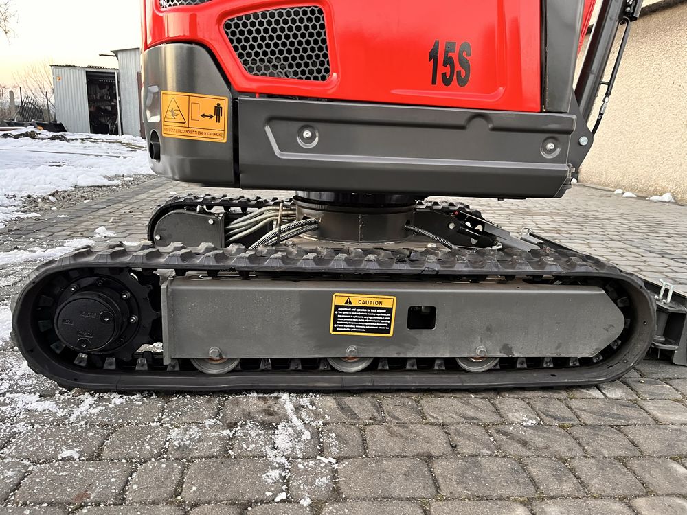WYPRZEDAŻ Minikoparka SANMAR 1,5T silnik kubota,zwolnice lkc