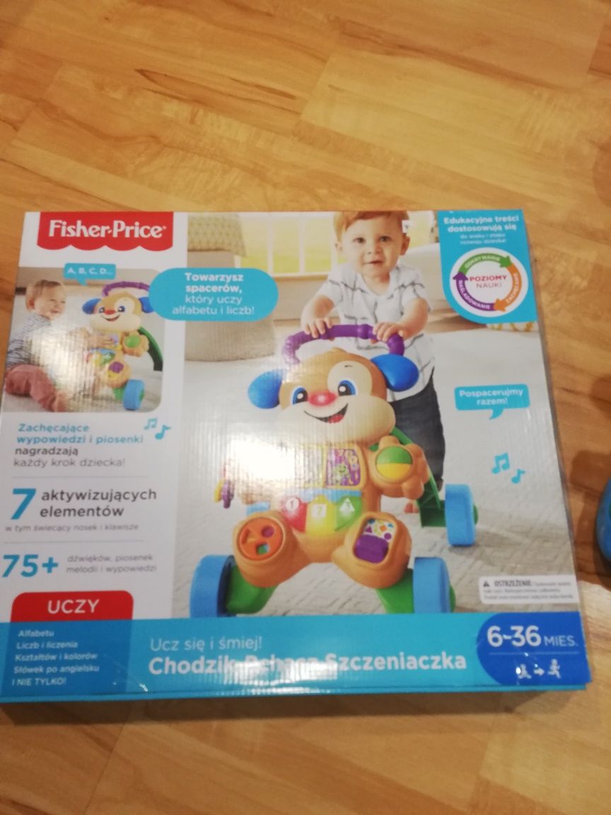 Chodzik-Pchacz Fisher Price Szczeniaczek