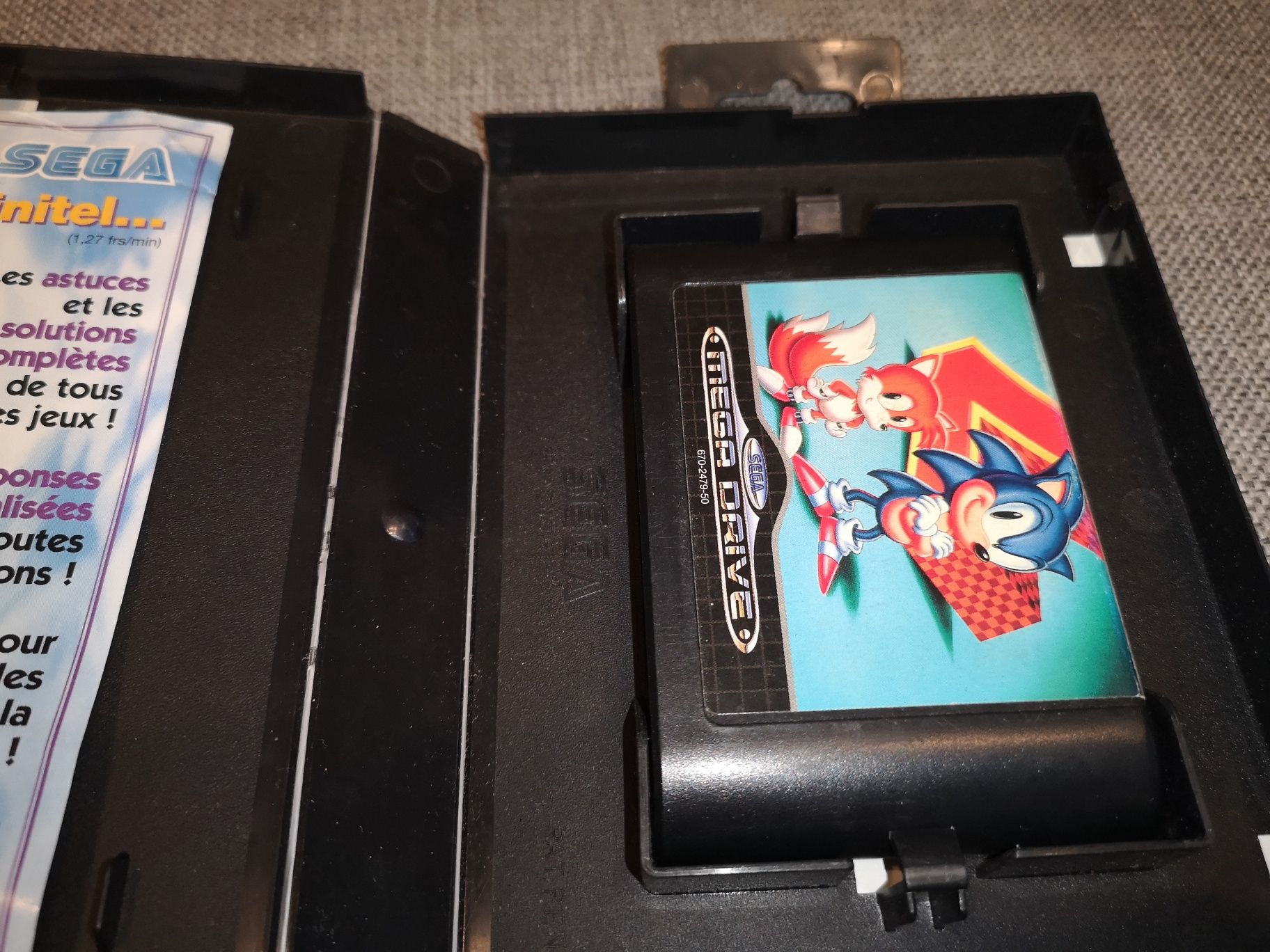 Sonic 2 SEGA MEGA DRIVE gra (oryginał testowany) sklep Ursus