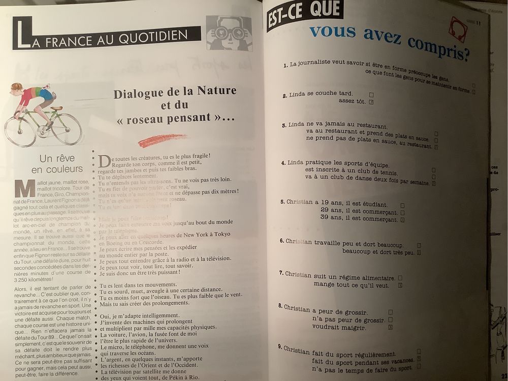 Учебники французского языка Libre Echange