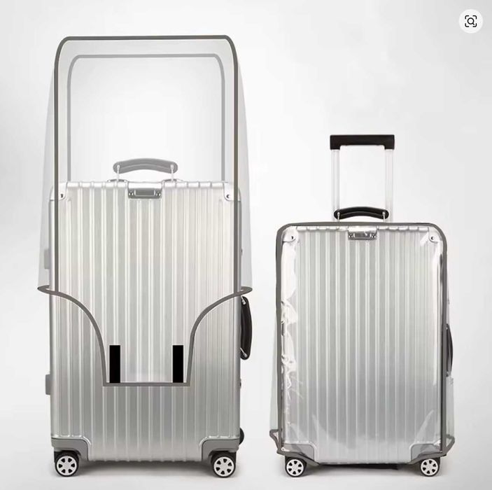 Прозорий чохол для валізи