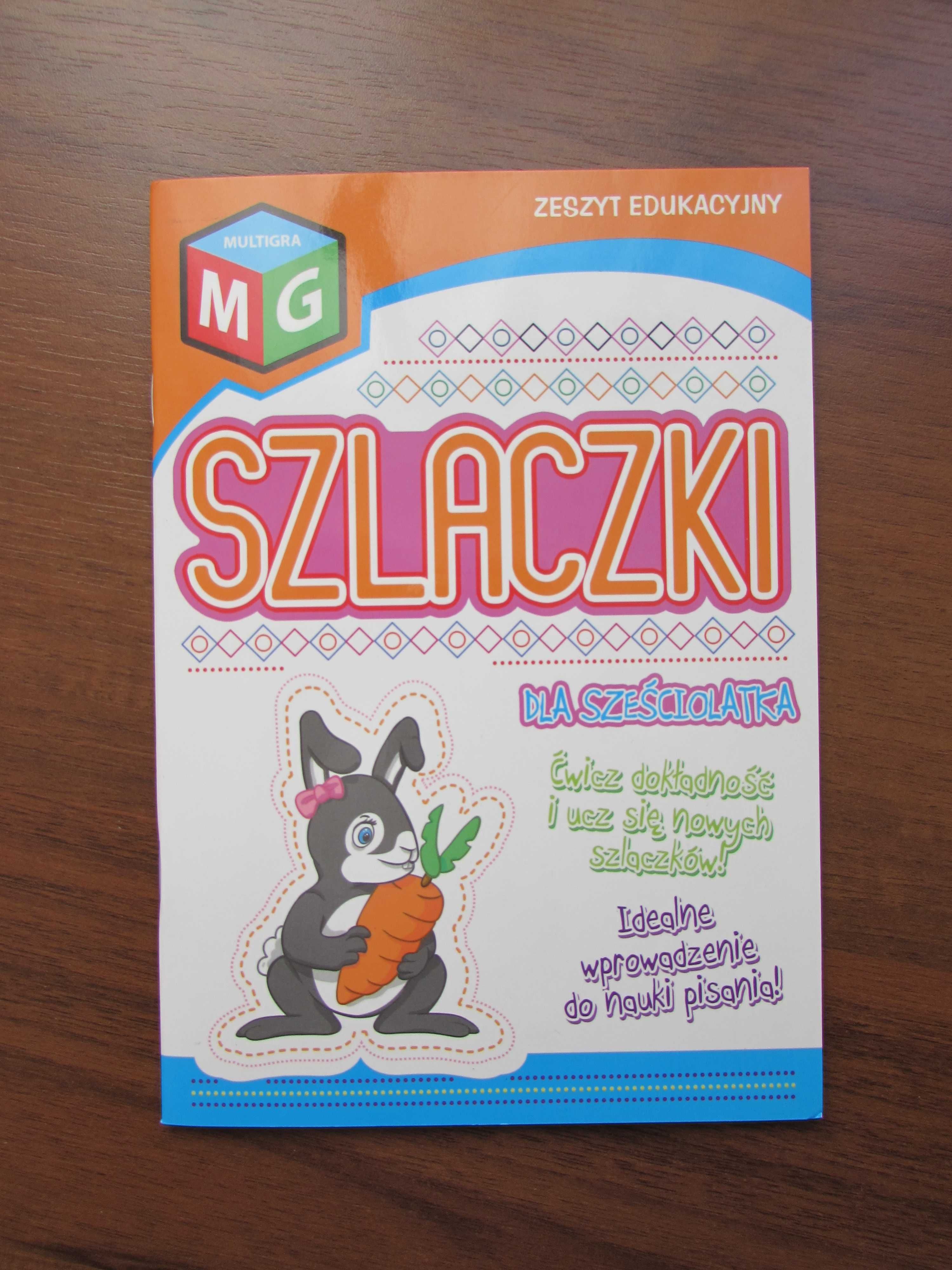 Szlaczki dla sześciolatka Zeszyt edukacyjny