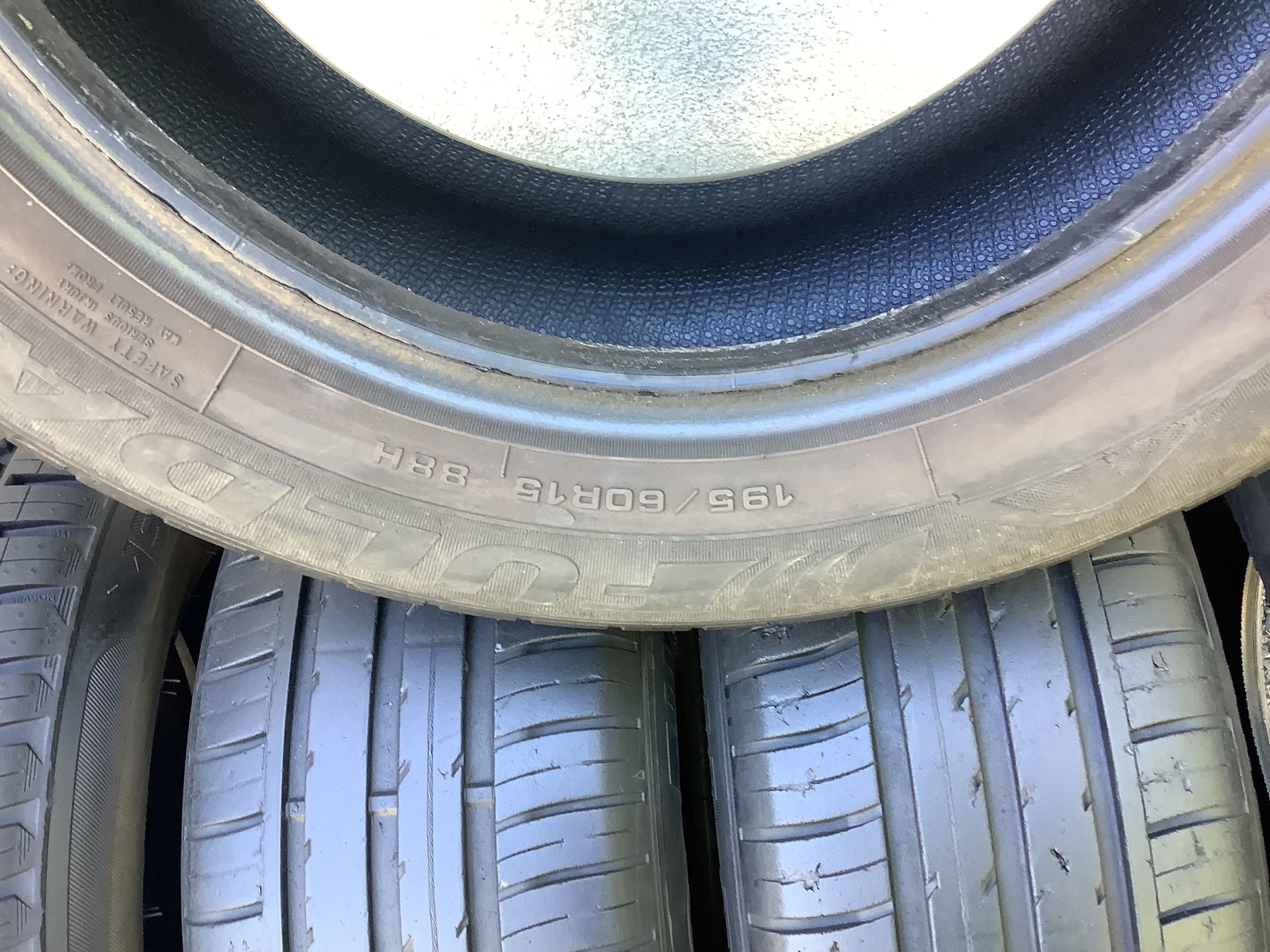 FULDA 195/60r15 2szt opony lato letnie 5.5mm