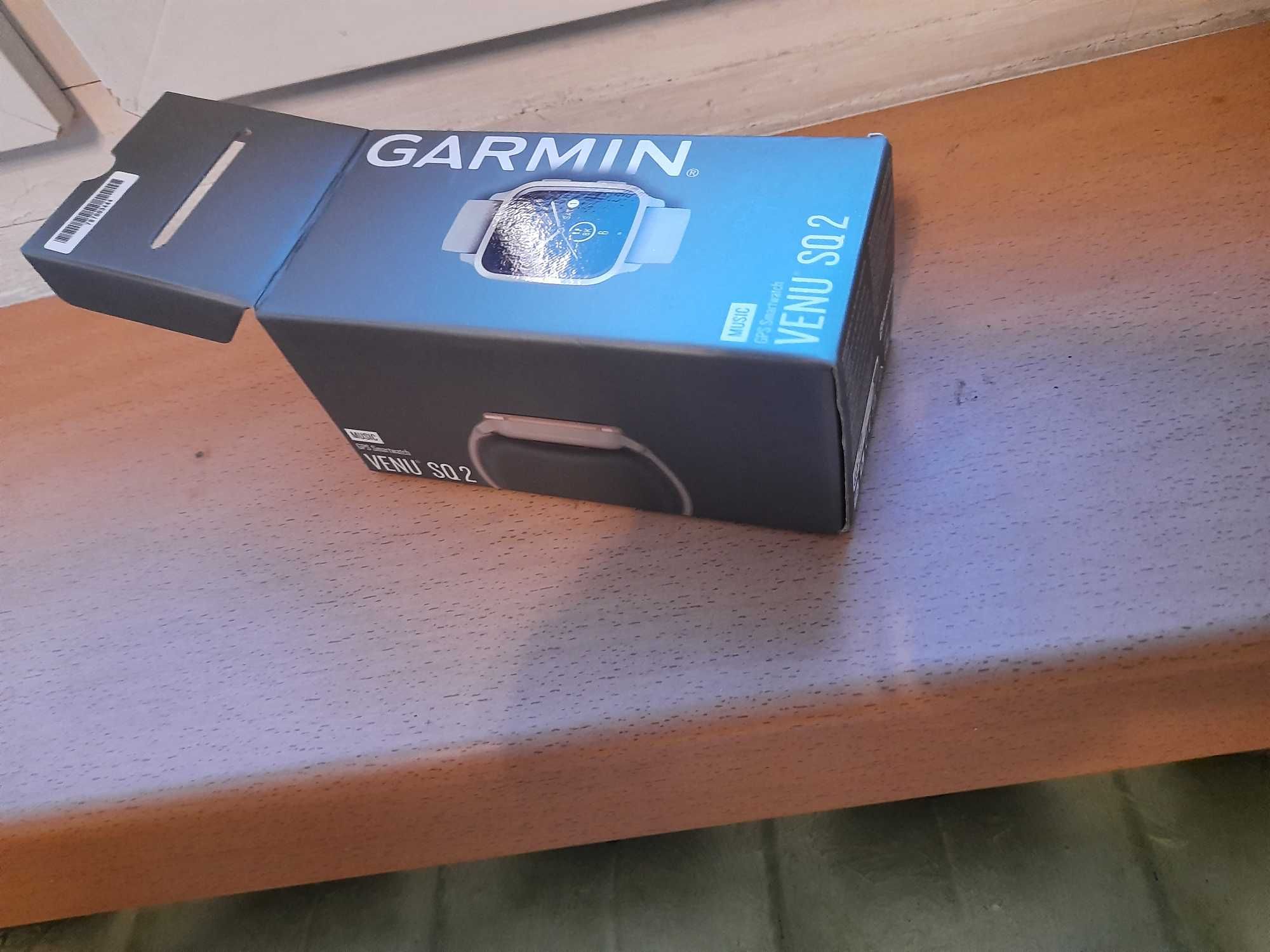 Smartwatch Garmin Venu SQ2 Music GPS kremowo-biały
