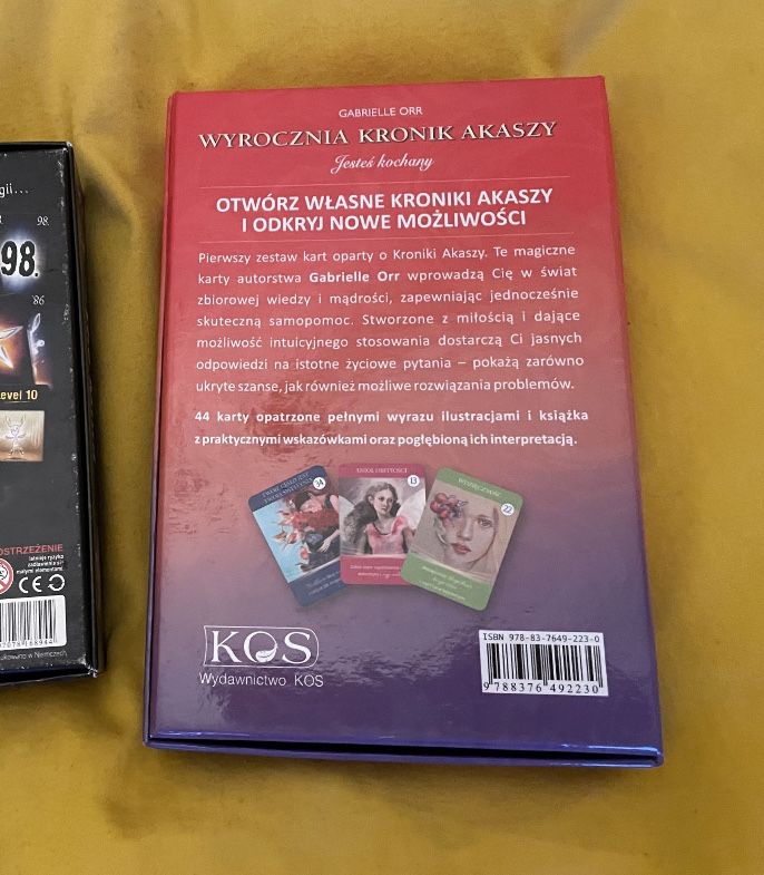 Karty - Wyrocznia kronik akaszy Tarot angel card