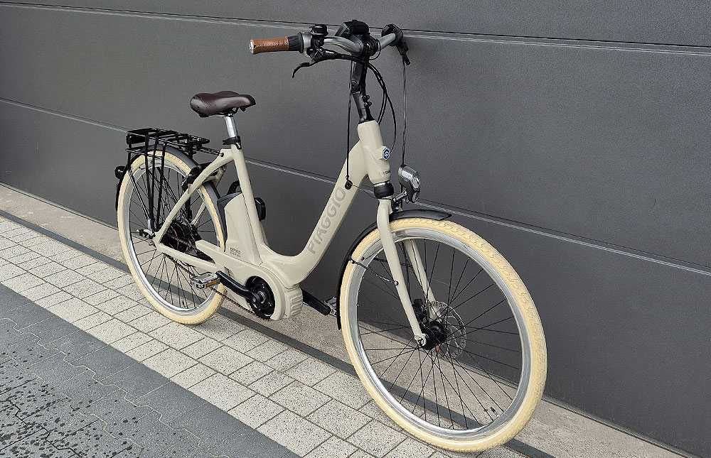 Jak nowy! PIAGGIO WIBIKE NuVinci 360 Hydraulika GPS rower elektryczny