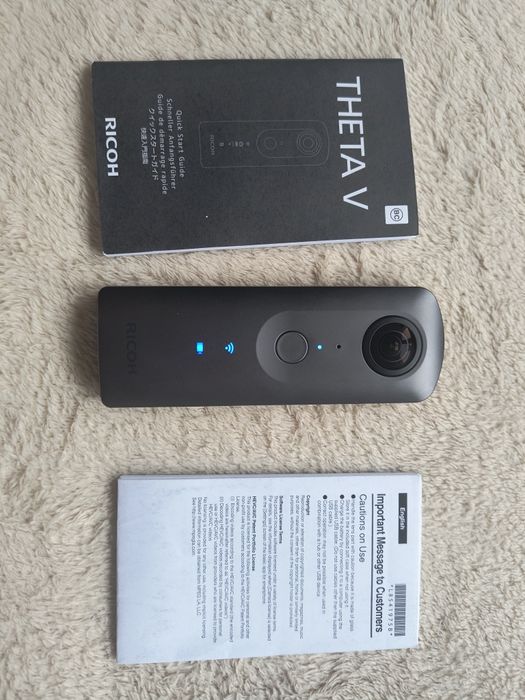Ricoh Theta V. Kamera 360