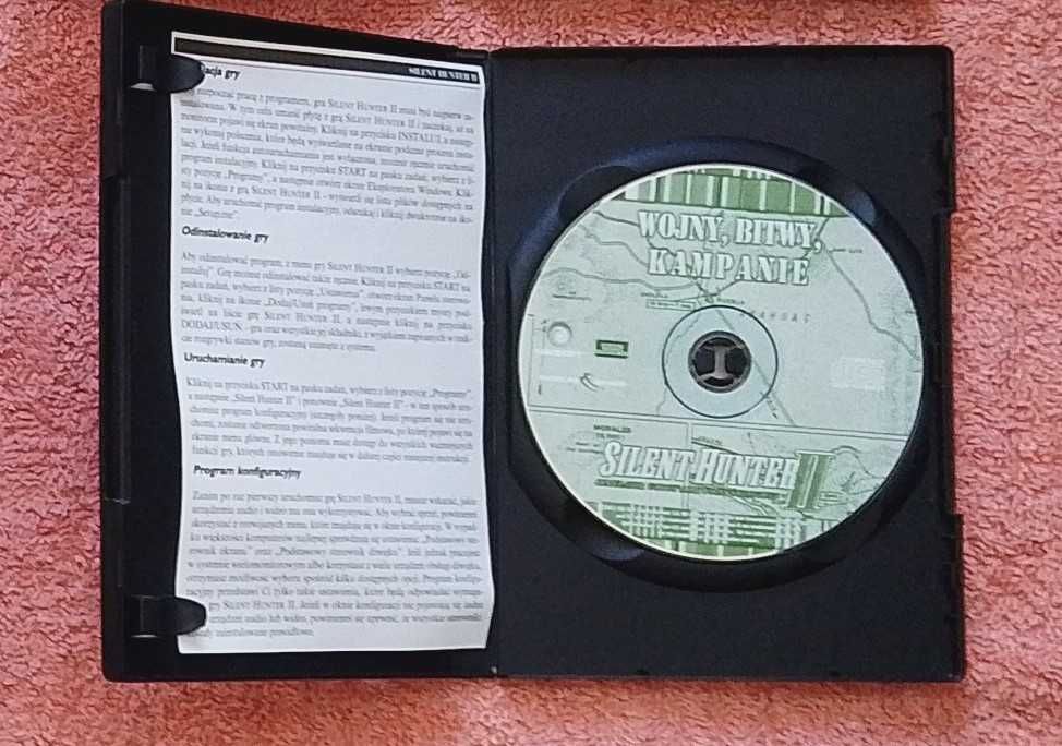 Silent Hunter 2 wojny bitwy kampanie gra CD PC