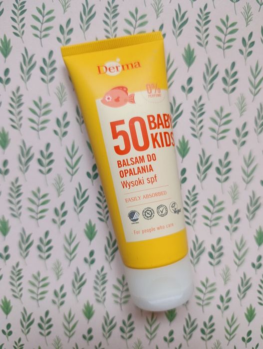 Derma balsam do opalania Derma Baby Kids 50 SPF