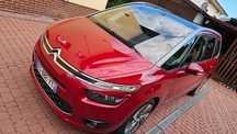 Citroën C4 Grand Picasso 2.0 BlueHDI 150KM 2015r 7os Aut Opłacony FV Film Kamera Zamiana Sanok