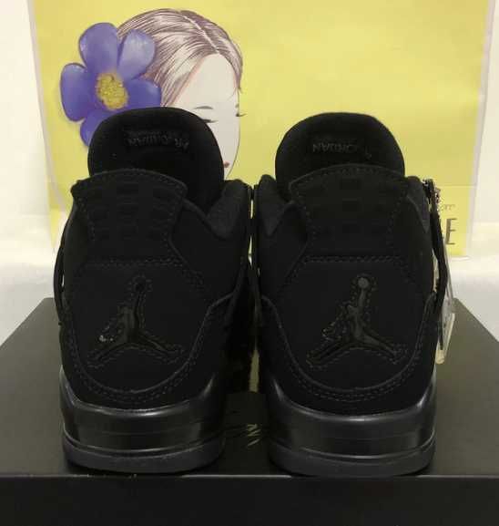 Nike air Jordan 4 Retro Black Eu 39