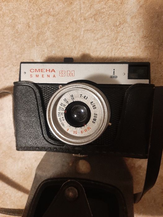 Фотоаппарат времён СССР Смена 8м.