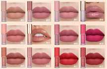 Kit 12 batom batons nude vermelho várias cores maquilhagem - NOVO
