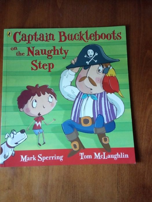 на английском Captain Buckleboots on the Naughty Step