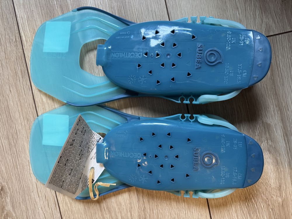 Płetwy do pływania dzieciece Subea Decathlon 28/31 - Nowe!