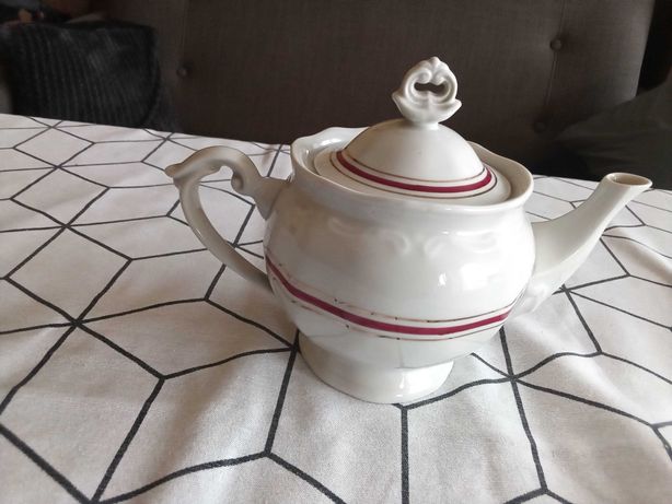 Prl imbryk dzbanek do herbaty porcelana