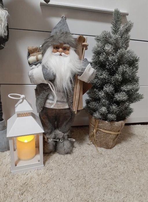 Санта  новорічний, сніговичок