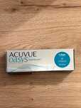 Soczewki Acuvue Oasys 1Day Hydraluxe moc -3.75, 26szt