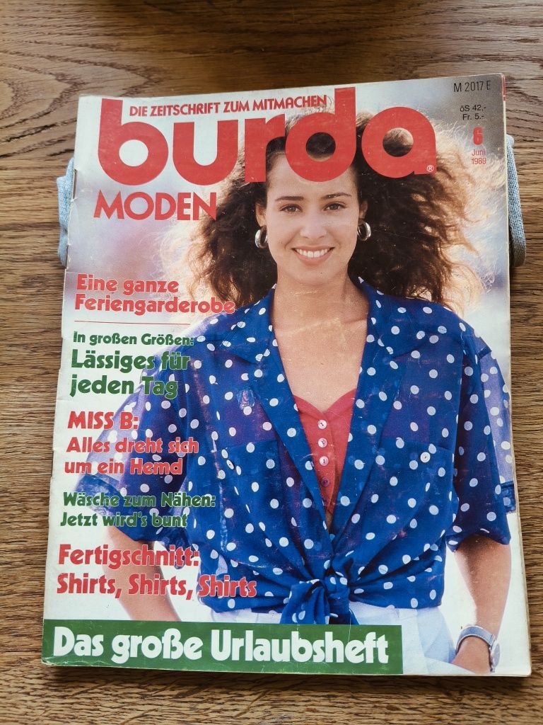 Stare czasopismo burda 26