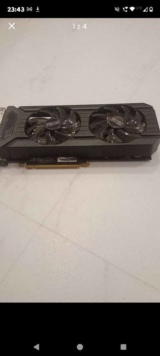 Karta graficzna GeForce GTX 1060 3gb palit
