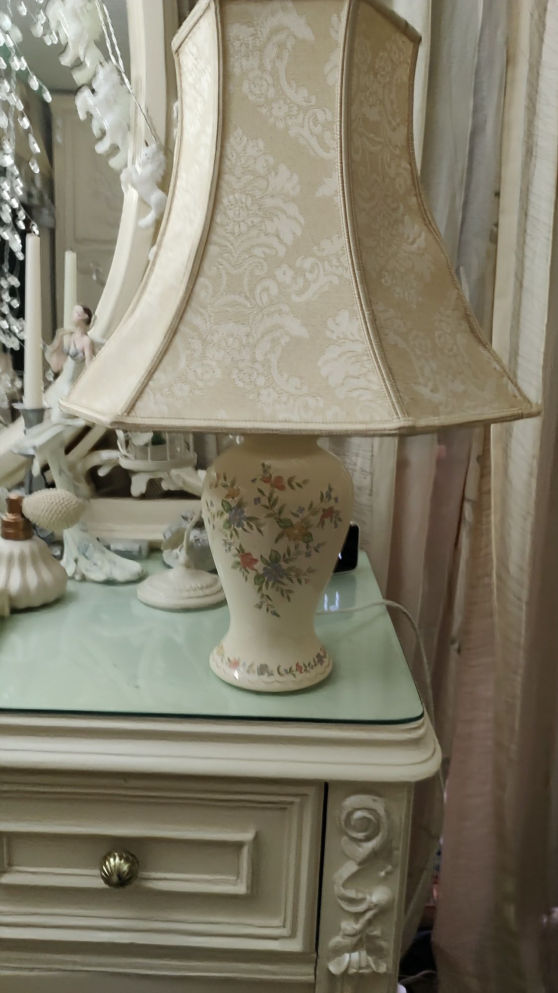 Англия Керамика настольная лампа