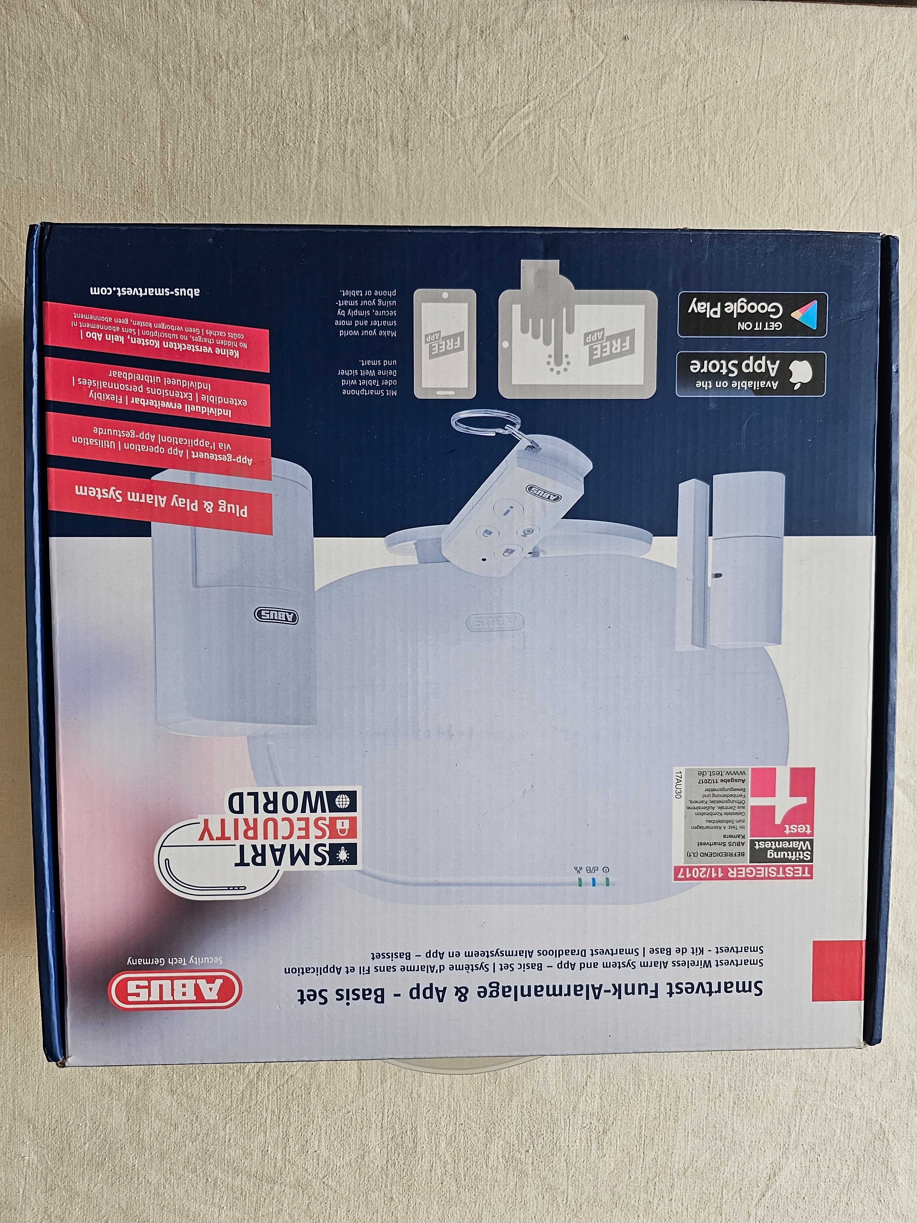 NOWY System alarmowy Abus Smartvest & App FUAA35001A bezprzewodowy
